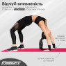 замовити килимок для йоги та фітнесу EasyFit NBR 10 мм червоний