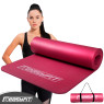 килимок для йоги та фітнесу EasyFit NBR 10 мм червоний