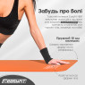 заказать коврик для йоги и фитнеса EasyFit NBR 10 мм оранжевый