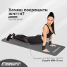 швидка доставка килимок для йоги та фітнесу EasyFit NBR 10 мм сірий