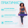 быстрая доставка коврик для йоги и фитнеса EasyFit TPE+TC 6 мм с чехлом сиреневый-св.сиреневый