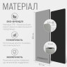 купити оптом килимок для йоги та фітнесу EasyFit TPE+TC 6мм сірий-чорний