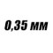 Стрічка для пілатесу EasyFit EPP 0.35 мм м’ятна
