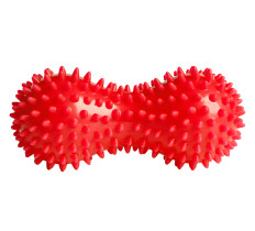 Массажный мячик EasyFit Goober с шипами красный 