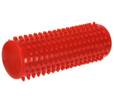 Массажный цилиндр EasyFit Spindle с шипами красный
