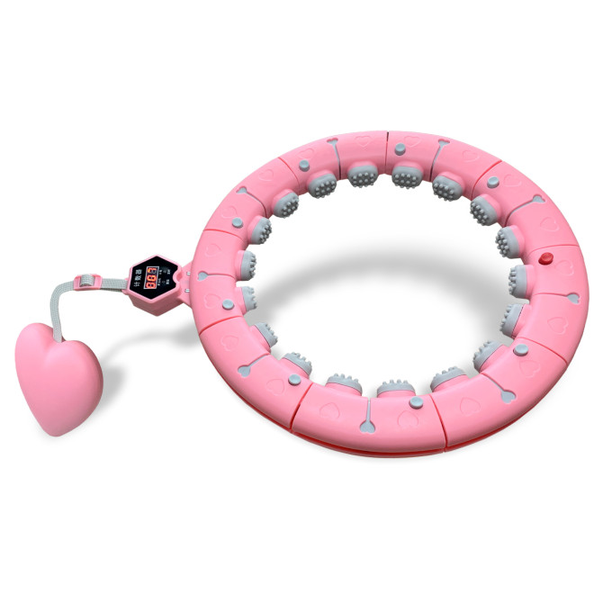 хулахуп EasyFit Hoop Balance Pro с утяжелителем и счетчиком