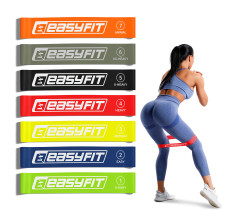 Резинки для фітнесу EasyFit набір з 7 штук