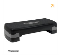 Степ-платформа EasyFit Step-B 2-ступенчатая серая