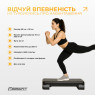 заказать степ-платформу EasyFit Step-B 2-ступенчатая серая