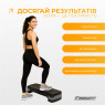 цена на степ-платформу EasyFit Step-B 2-ступенчатая серая