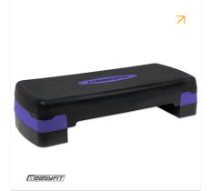 Степ-платформа EasyFit Step-B 2-ступенчатая фиолетовая