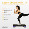 заказать степ-платформу EasyFit Step-B 2-ступенчатая фиолетовая