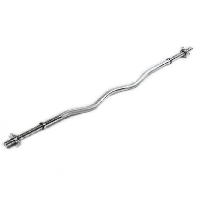 Гриф для штанги EasyFit W-образный 1.2 м Ø 25 мм