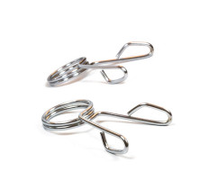 Пружинные замки EasyFit Silver 50 мм для олимпийского грифа