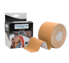 Кінезіологічний тейп EasyFit Kinesio бежевий