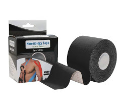 Кінезіологічний тейп EasyFit Kinesio чорний