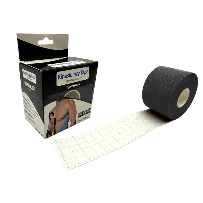 стоимость на кинезиологический тейп EasyFit Kinesio черный