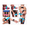 купить кинезиологический тейп EasyFit Kinesio черный