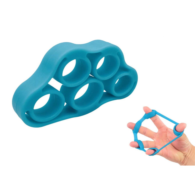 купить эспандер для пальцев рук EasyFit GripFlex 4 кг (синий)