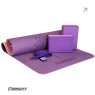 набір для йоги та фітнесу EasyFit Polarity Set килимок два блоки та ремінь padma