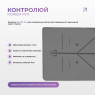 купити оптом килимок для йоги професійний EasyFit Pro каучук 5 мм чорний