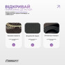 вартість на килимок для йоги EasyFit BlackMoon (каучук) чорний