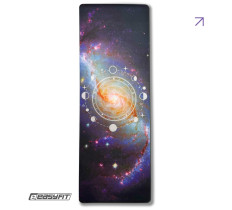 Коврик для йоги EasyFit Light VioletMoon (замша-каучук) 
