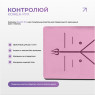 вартість килимок для йоги професійний EasyFit Pro каучук 5 мм Рожевий