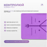 купить оптом  коврик для йоги профессиональный EasyFit Pro каучук 5 мм фиолетовый