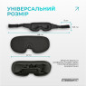 заказать оптом маска для сна 3D EasyFit Dream с эффектом памяти (черная)