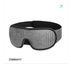 Маска для сна 3D EasyFit Dream с эфектом памяти (серая)