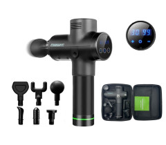 Перкусійний масажер EasyFit Percussio для тіла з 6 насадками
