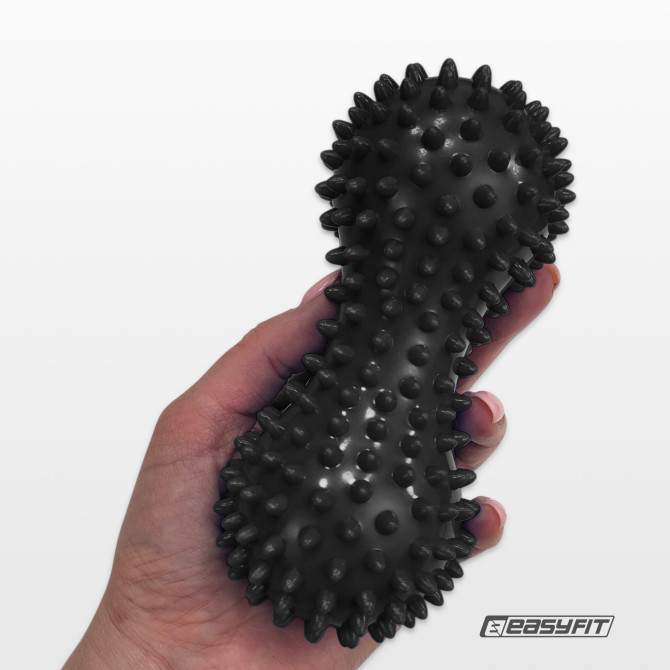 замовити масажний м'ячик EasyFit Goober з шипами чорний