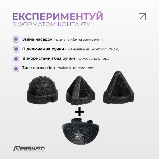 заказать набор массажеров для МФР EasyFit TriggerSet (4 шт.)