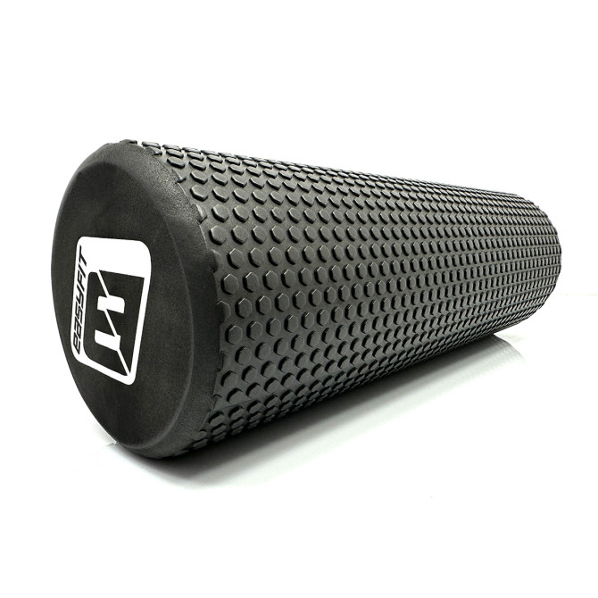 Массажный ролик EasyFit Foam Roller 45 см Черный