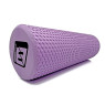 Масажний ролер EasyFit Foam Roller 45 см Фіолетовий