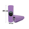 Масажний ролер EasyFit Foam Roller 45 см Фіолетовий