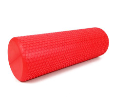 Масажний ролер EasyFit Foam Roller 45 см Червоний