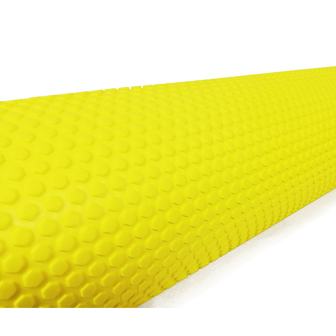 Масажний ролик EasyFit Foam Roller 60 см Жовтий