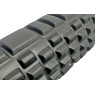 Массажный роллер EasyFit Grid Roller 60 см v.3.1 черный