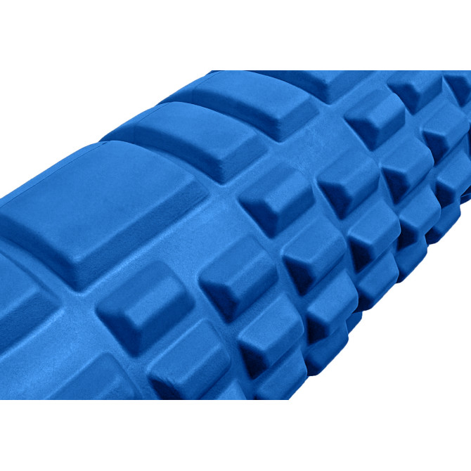замовити масажний ролер EasyFit Grid Roller 60 см v.3.1 синій