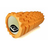 Массажный ролик EasyFit Grid Roller 33 см v.1.1 Оранжевый