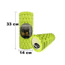 Массажный ролик EasyFit Grid Roller 33 см v.1.1 Салатовый