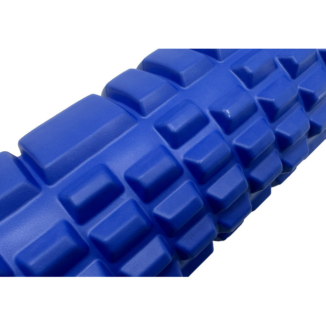 Массажный ролик EasyFit Grid Roller 33 см v.1.1 Синий