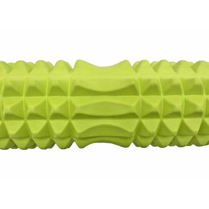 Массажный ролик EasyFit Grid Roller 33 см v.1.2 Салатовый