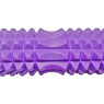 Массажный ролик EasyFit Grid Roller 33 см v.1.2 Фиолетовый