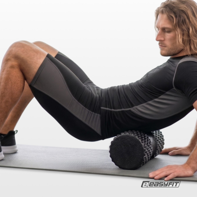 опт масажний ролик EasyFit Grid Roller EPP 42 см