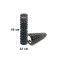 Массажный ролик EasyFit Grid Roller 45 см v.2.2 Черный