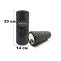 Массажный ролик EasyFit Grid Roller Light 33 см Черный