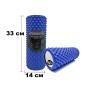 Массажный ролик EasyFit Grid Roller Light 33 см Синий